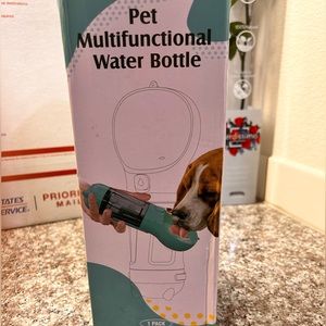 Dog water bottle portable pet water